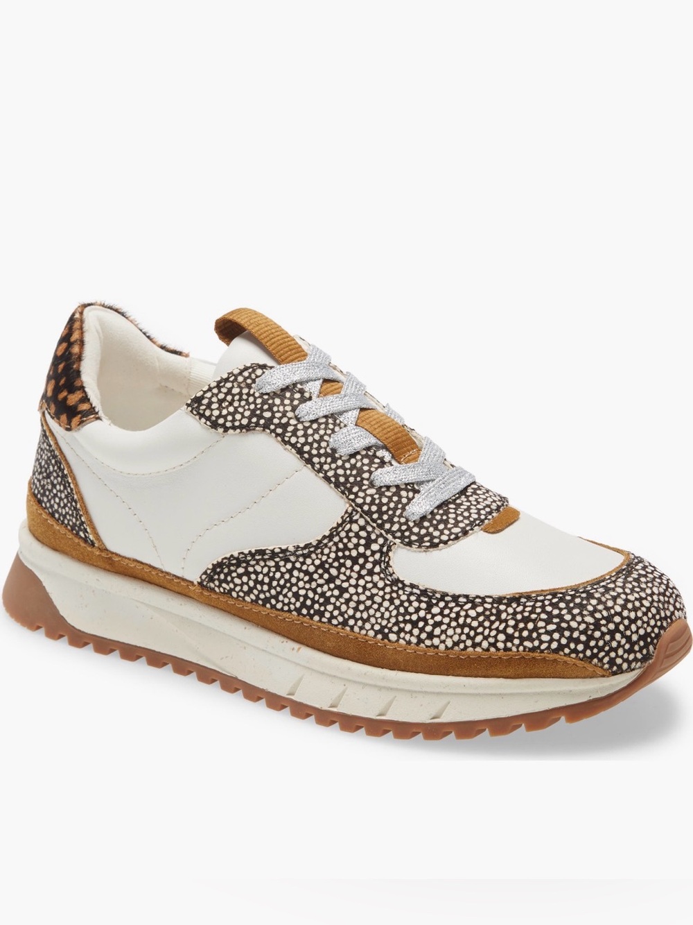 Madewell Kickoff Sneaker pony hair  sz 8